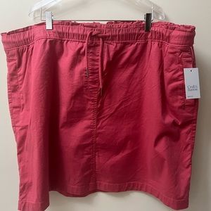 🆕 2X Utility skirt, watermelon color